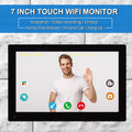 Wireless WiFi Video Doorbell System 1080P – 7-Inch Touch Screen Video Intercom with Door Camera & 32GB Storage