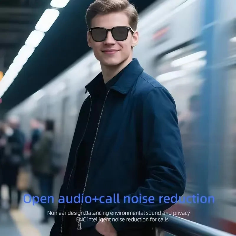 AI Smart Glasses with 8MP HD Camera & 4K Video Recording – Bluetooth Calls, Real-Time AI Translation & Music Smart Sunglasses 2026