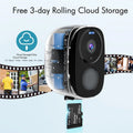 Wireless Outdoor Security Camera 2K HD – Battery Powered WiFi Camera with AI Motion Detection, Spotlight, Siren & Color Night Vision