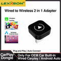 2-in-1 Wireless CarPlay & Android Auto Adapter | Smart AI Box for Seamless In-Car Connectivity
