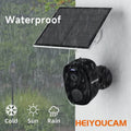 Wireless Outdoor Security Camera 2K HD – Battery Powered WiFi Camera with AI Motion Detection, Spotlight, Siren & Color Night Vision