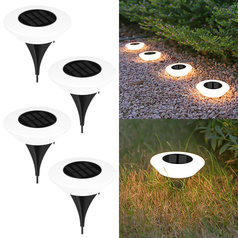 14Led Waterproof Outdoor Landscape Light, LED Lawn Lamp, for Garden Pathway Yard Deck Camping Decor