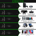 Wired Gaming Headset with Microphone | Stereo Headphones for PS4, PC, Laptop & Online Chat