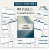 ADHD Productivity Planner, Daily Self-Care Journal (PDF)