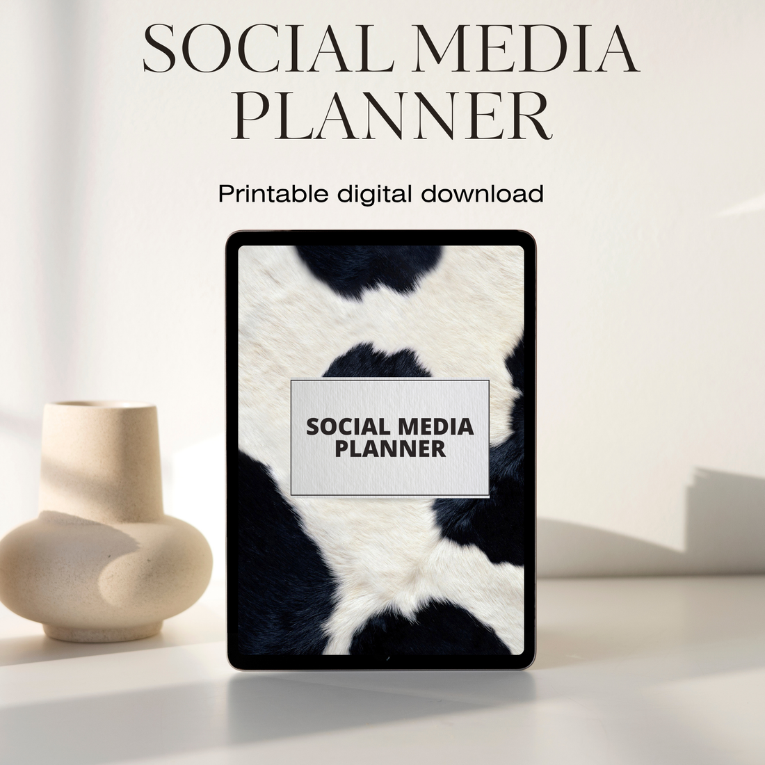 Editable Business Planner Bundle: Small Business, Content, Social Media