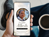 Funeral Invitation Template: Celebrating Life Memorial Announcement (Digital)