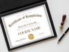 Editable Certificate of Completion Template | Training Course Award (Digital Download)