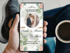 Rustic Floral Wedding Invitation Template | Editable PDF, Couples Invite (Instant Download)
