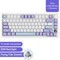 Ak820/Pro Wireless Mechanical Keyboard Bluetooth 5.1 2.4G USB-C Wired Hot Swappable RGB Gaming Keyboard Gasket Mount With