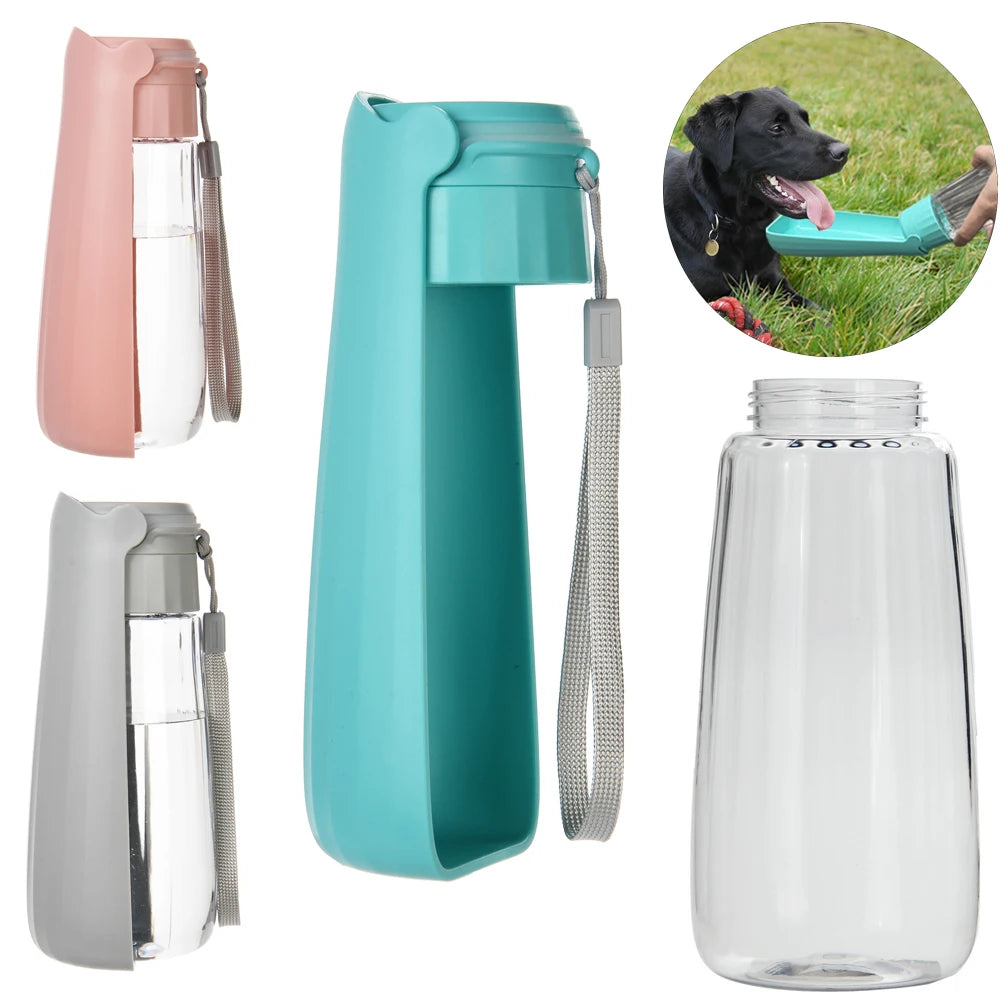 Portable Dog Water Bottle – Leak-Proof High Capacity Travel Water Dispenser for Dogs & Cats