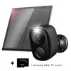 Wireless Outdoor Security Camera 2K HD – Battery Powered WiFi Camera with AI Motion Detection, Spotlight, Siren & Color Night Vision
