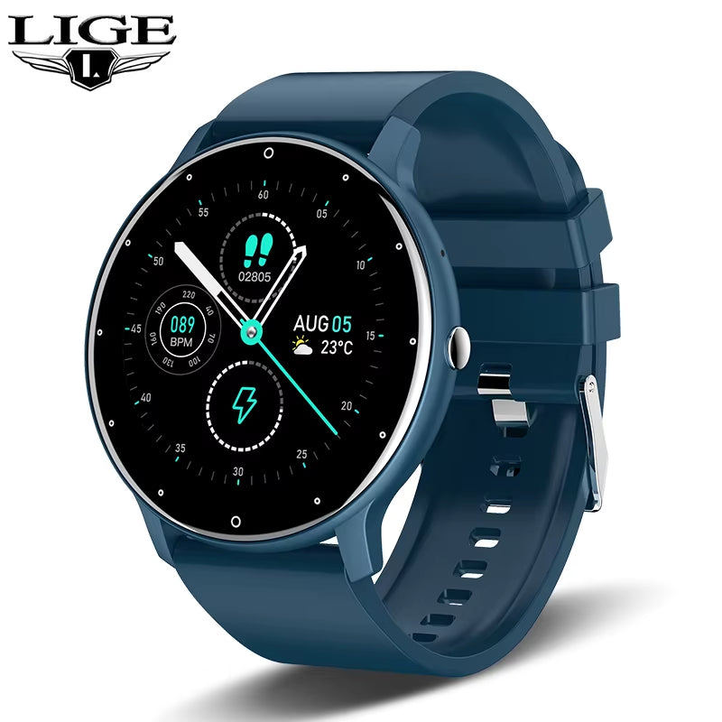 Smart Watch for Women & Men – Full Touch Screen Bluetooth Calling Fitness Tracker for Android & iOS