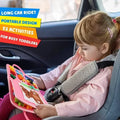 Montessori Kids Busy Board Quiet Book – Felt Activity Book for Toddlers, Educational Sensory Learning Travel Toy