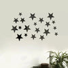 20pcs Acrylic Star Mirror Wall Sticker Cartoon Starry Wall Stickers For Kids Rooms Wall Decals Home Decor Cute Stars Art Mural