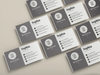 Editable Canva Business Card Template | Modern Minimalist Design (Digital Download)
